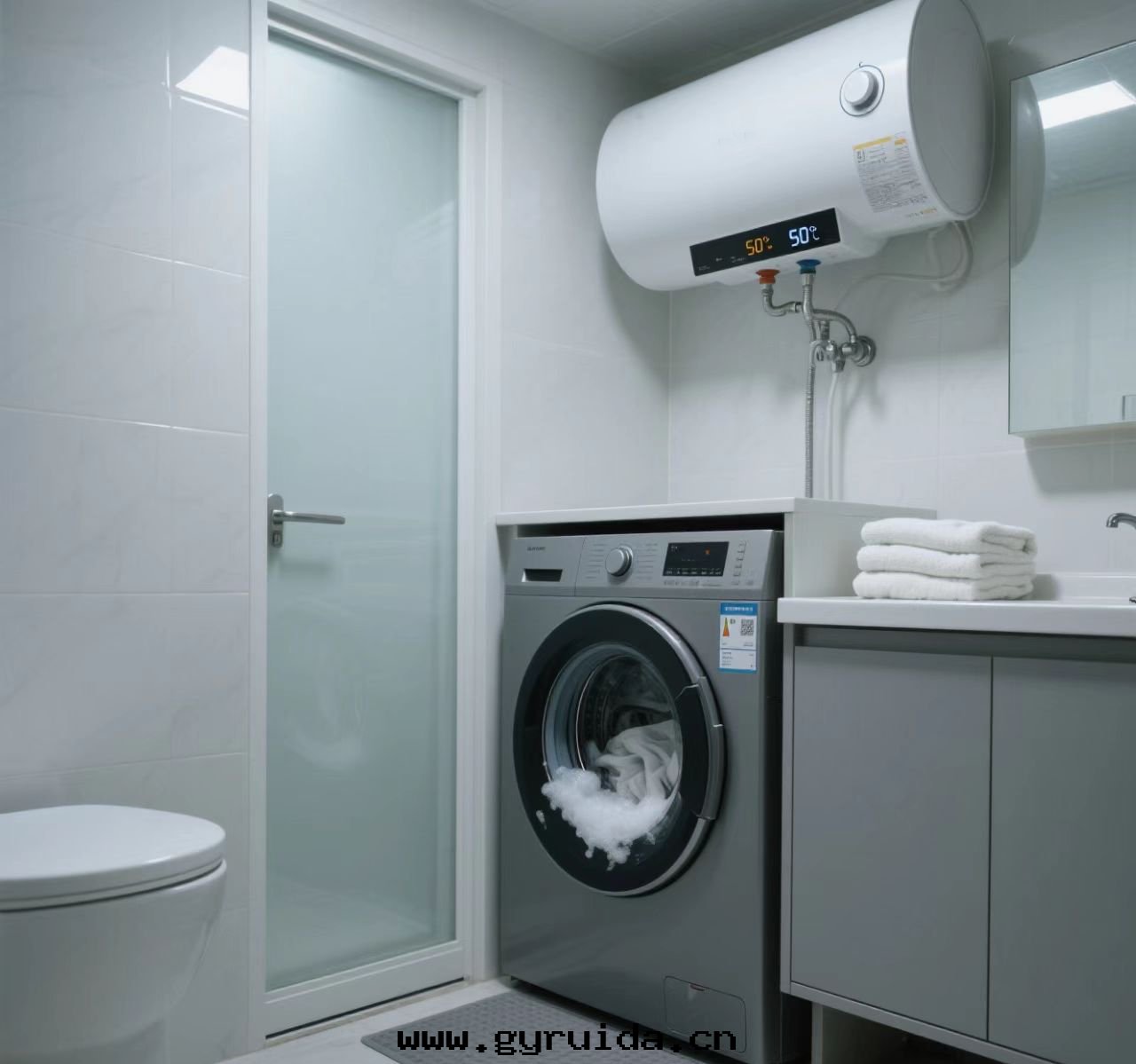 夏季用(yòng)电安(ān)全(quán)指南(nán):电热水(shuǐ)器與(yǔ)洗衣(yī)機(jī),切(qiè)勿同(tóng)时(shí)開(kāi)啟!