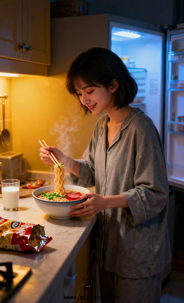 睡前(qián)餓了(le)，吃還(huán)是(shì)不(bù)吃？