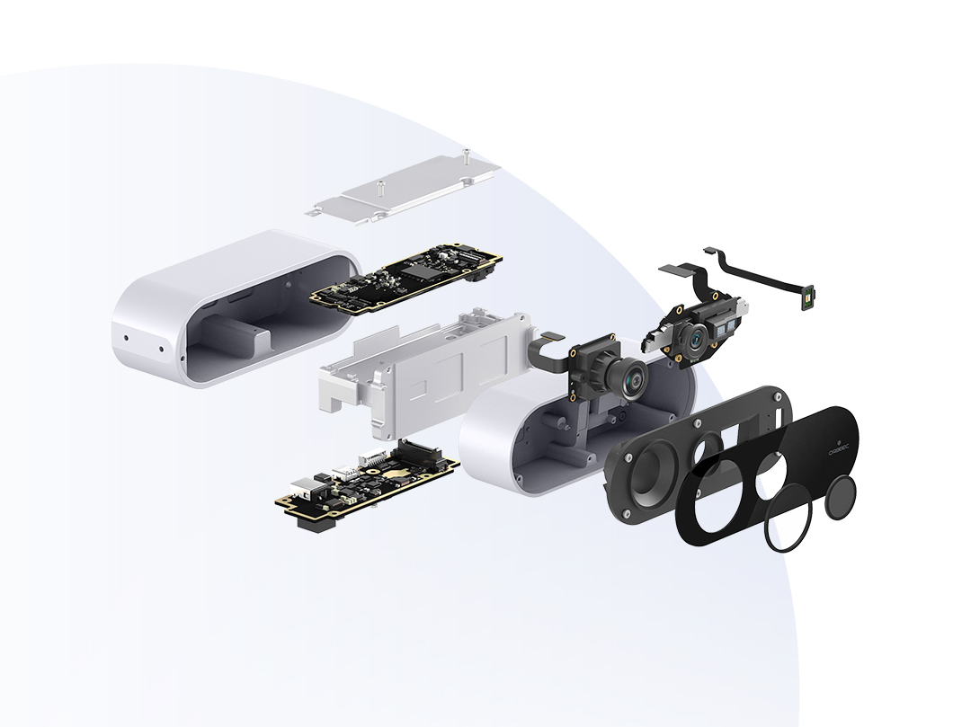 圖注：奧比中光Femto Bolt整合多種感知模塊。.jpg