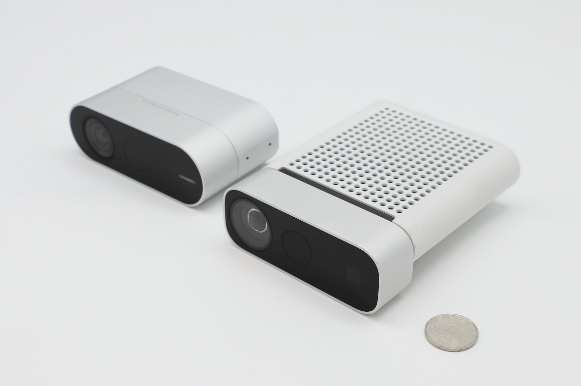 Femto Bolt與Azure Kinect DK外觀對(duì)比圖。.png
