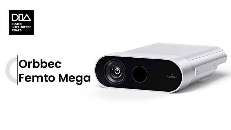 奧比中光3D相機Femto Mega榮獲&ldquo;中國工業(yè)設(shè)計奧斯卡&rdquo;DIA佳作獎
