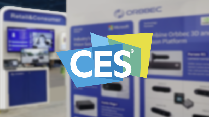 CES 2024 | 奧比中光全矩陣3D相機亮相，革新機器人視覺用戶體驗