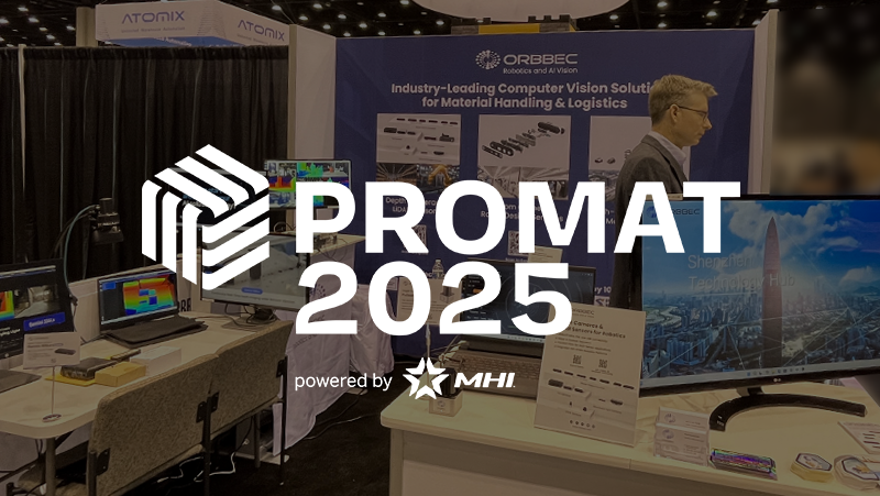 行業(yè)首家！奧比中光雙目3D相機系列覆蓋三大接口，Gemini 335Le全新亮相ProMat 2025