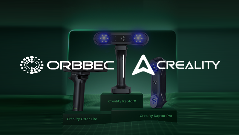 芯片級(jí)底層技術(shù)加持，奧比中光助力創(chuàng)想三維問(wèn)鼎全球消費(fèi)級(jí)3D掃描儀第一品牌